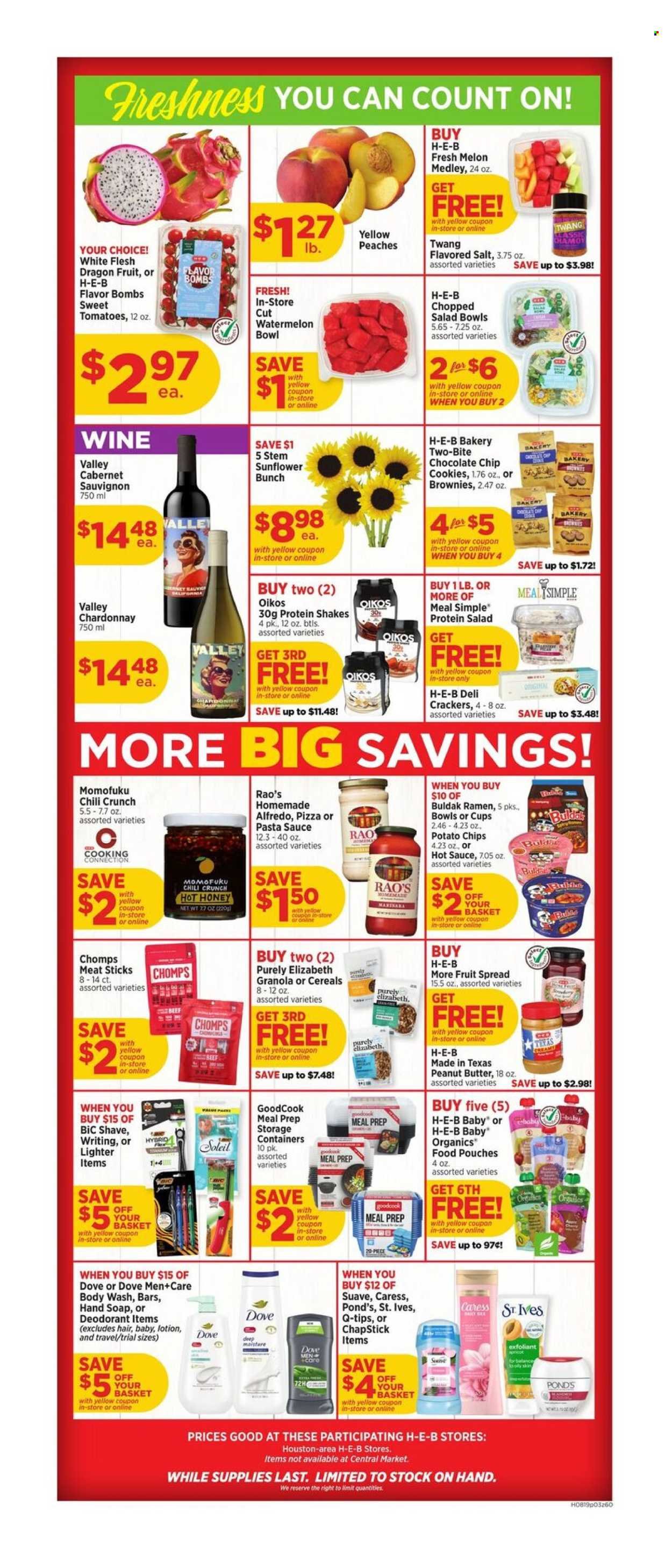 H-E-B ad - Weekly Ad