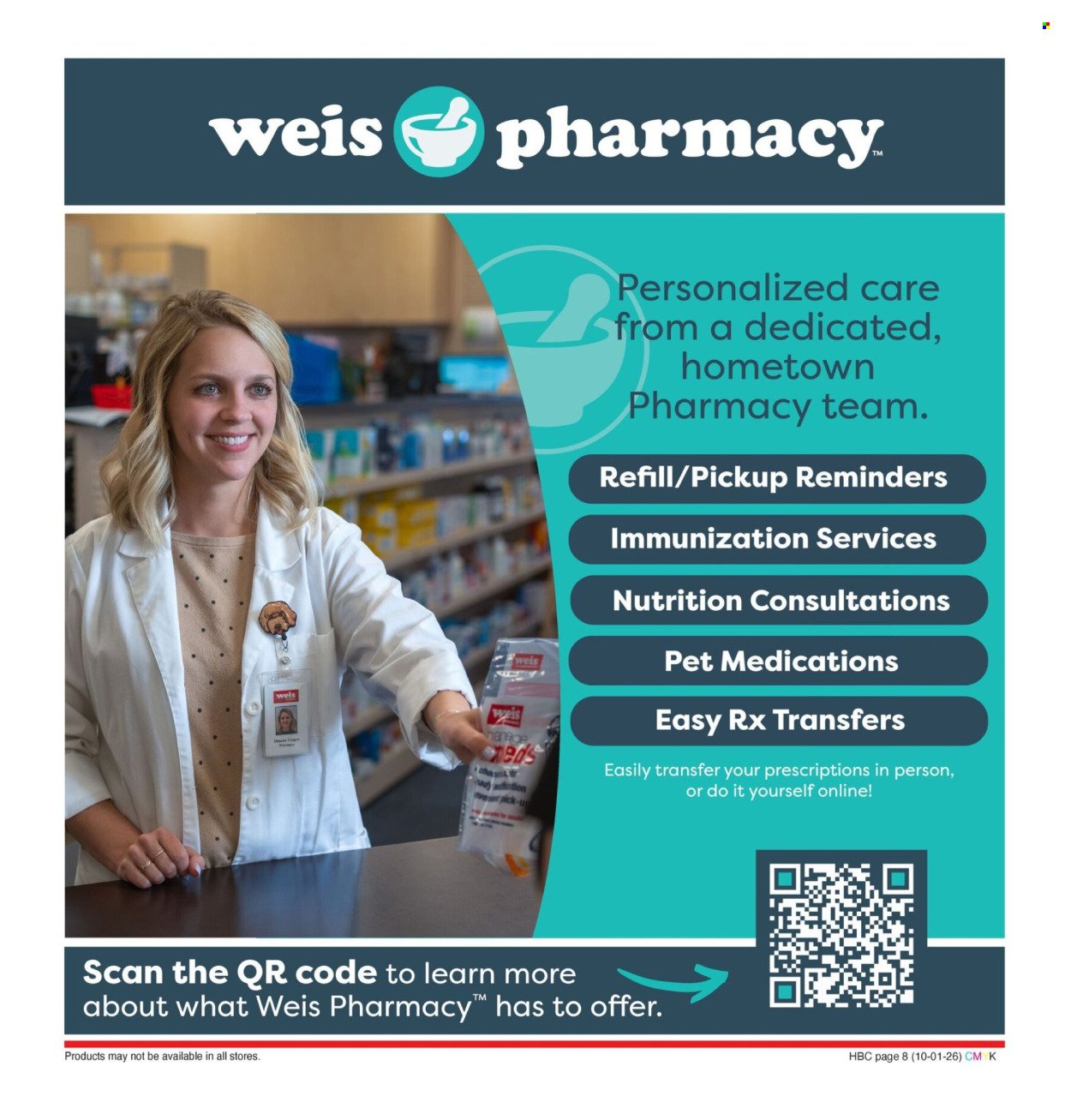 WEIS ad - Monthly Home