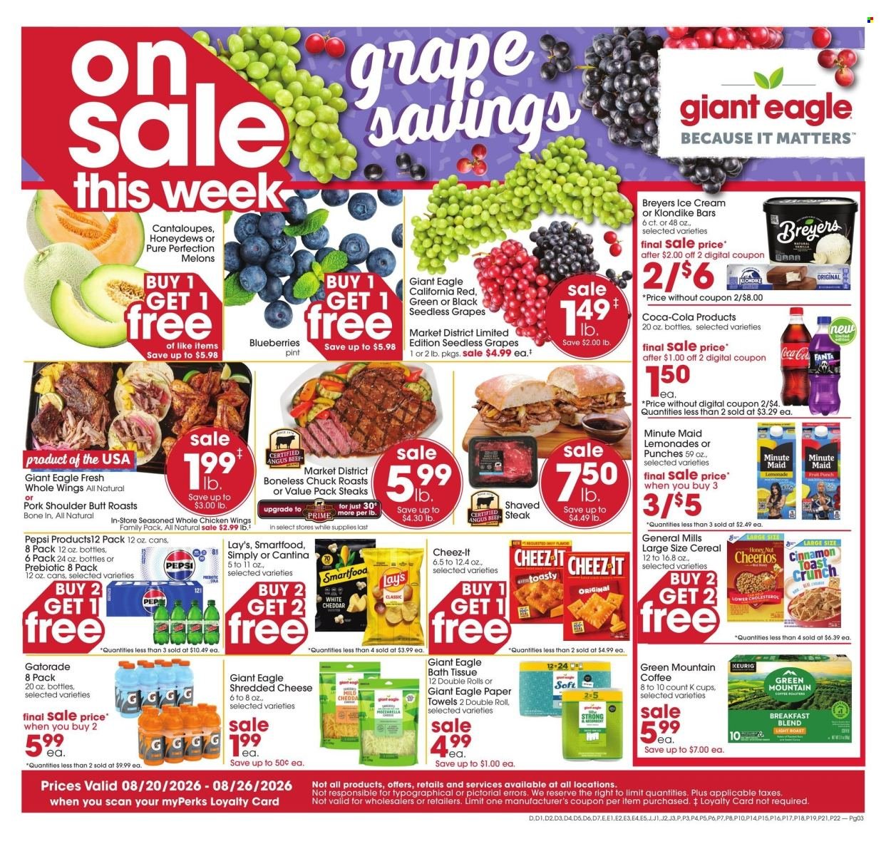 GIANT EAGLE ad - Weekly Sale