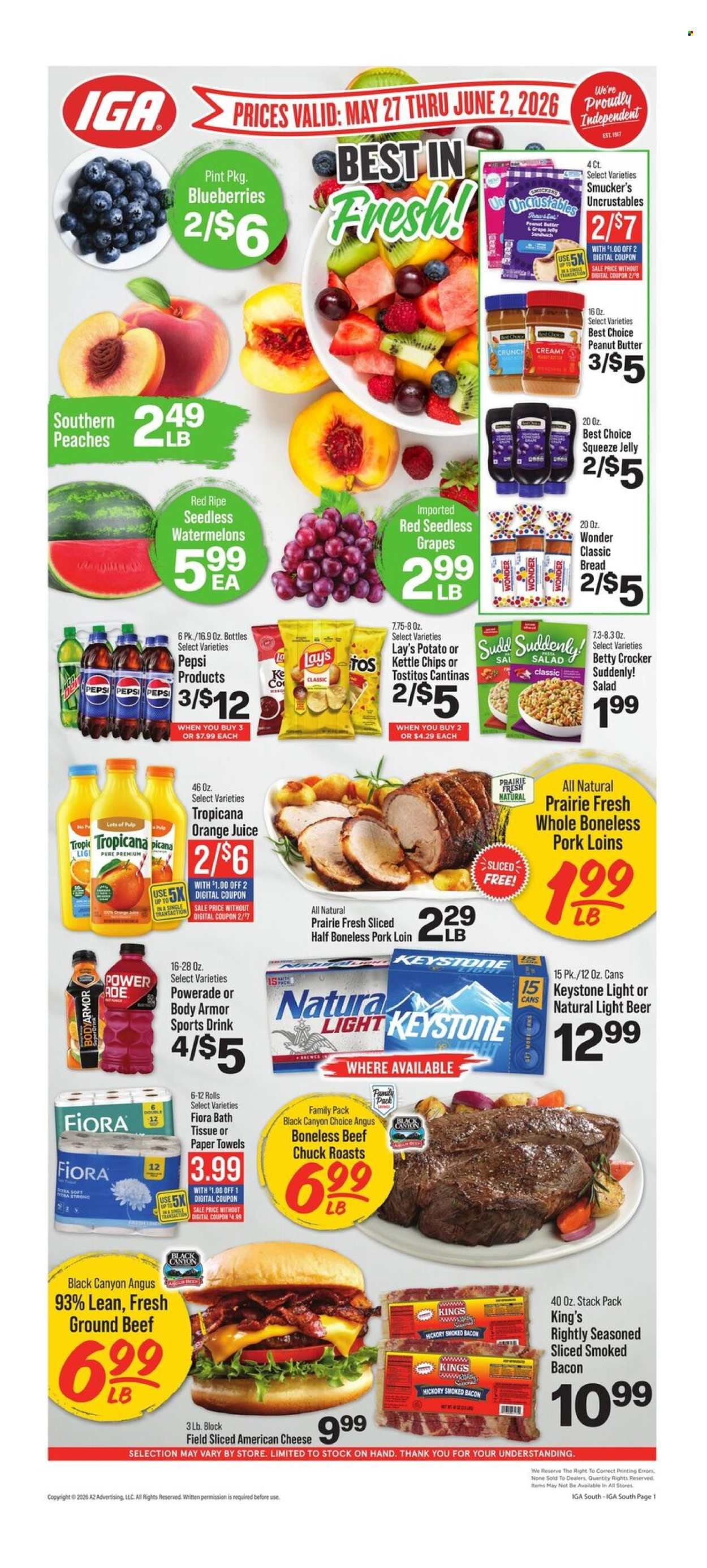 IGA ad - Weekly Flyer