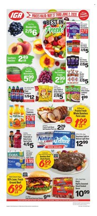 IGA ad - Weekly Flyer