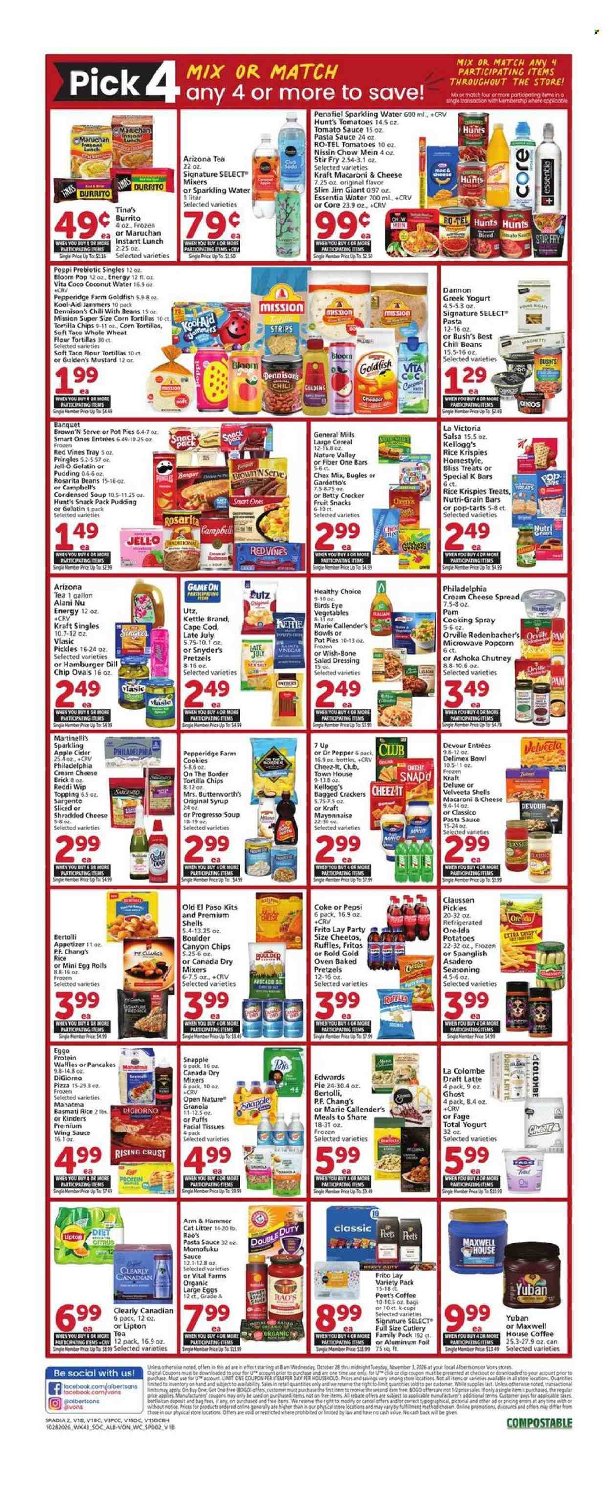 VONS ad - Weekly Ad