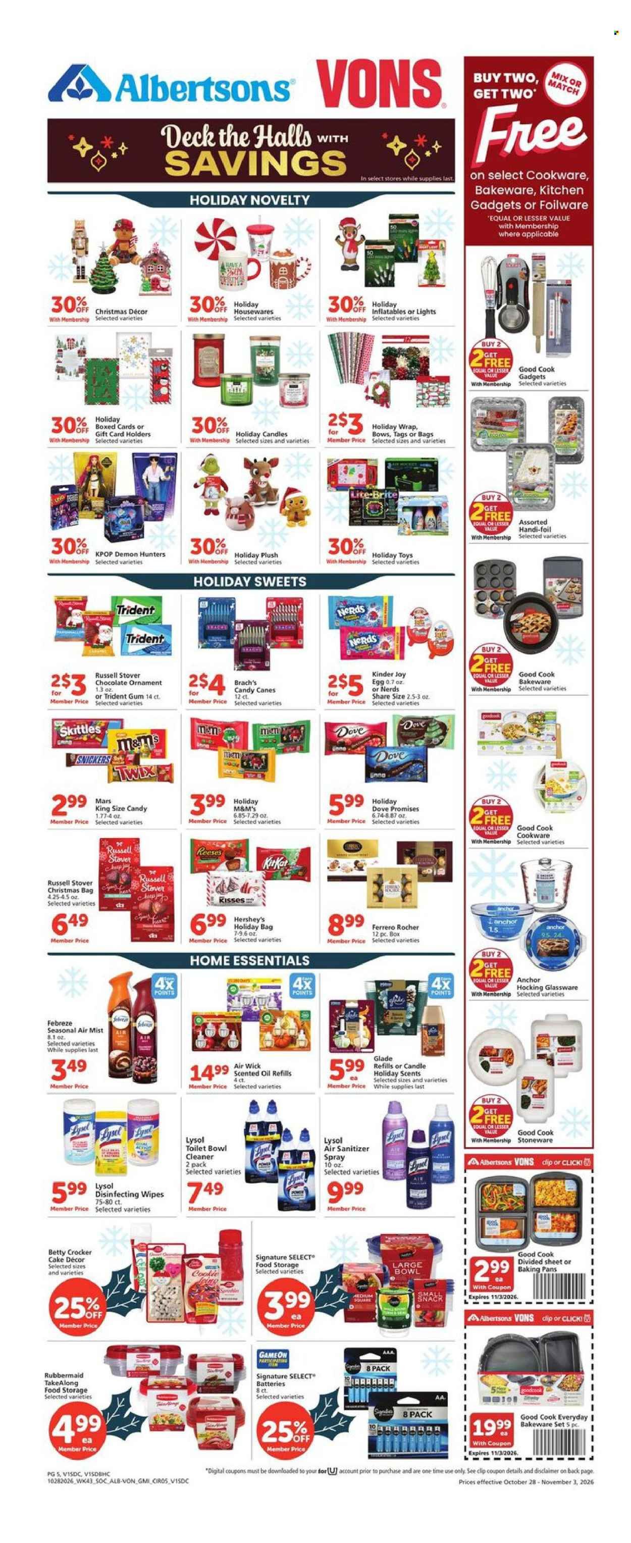 VONS ad - Weekly Ad