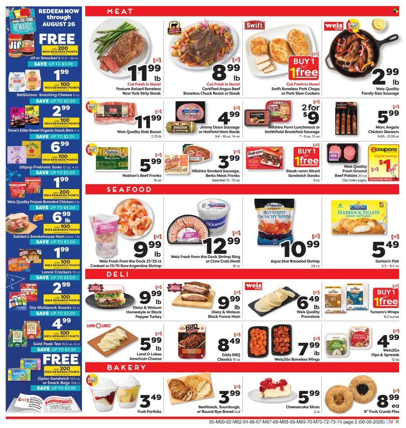 WEIS ad - Weekly Circular
