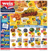 WEIS ad - Weekly Circular