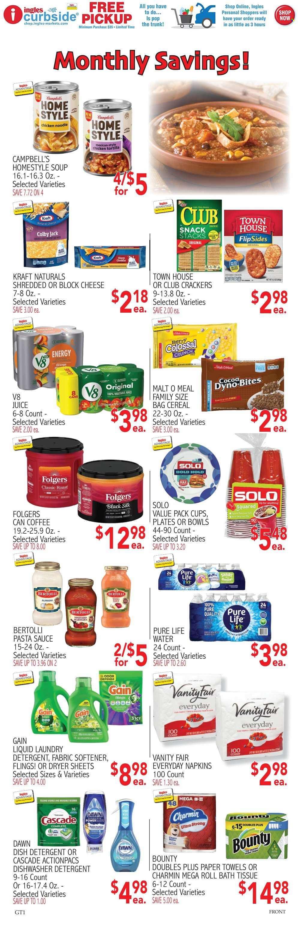 INGLES ad - Specials