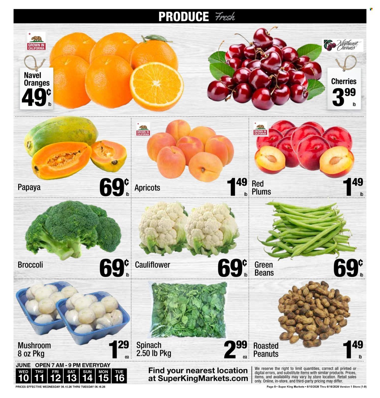 SUPER KING MARKETS ad - Weekly Ad