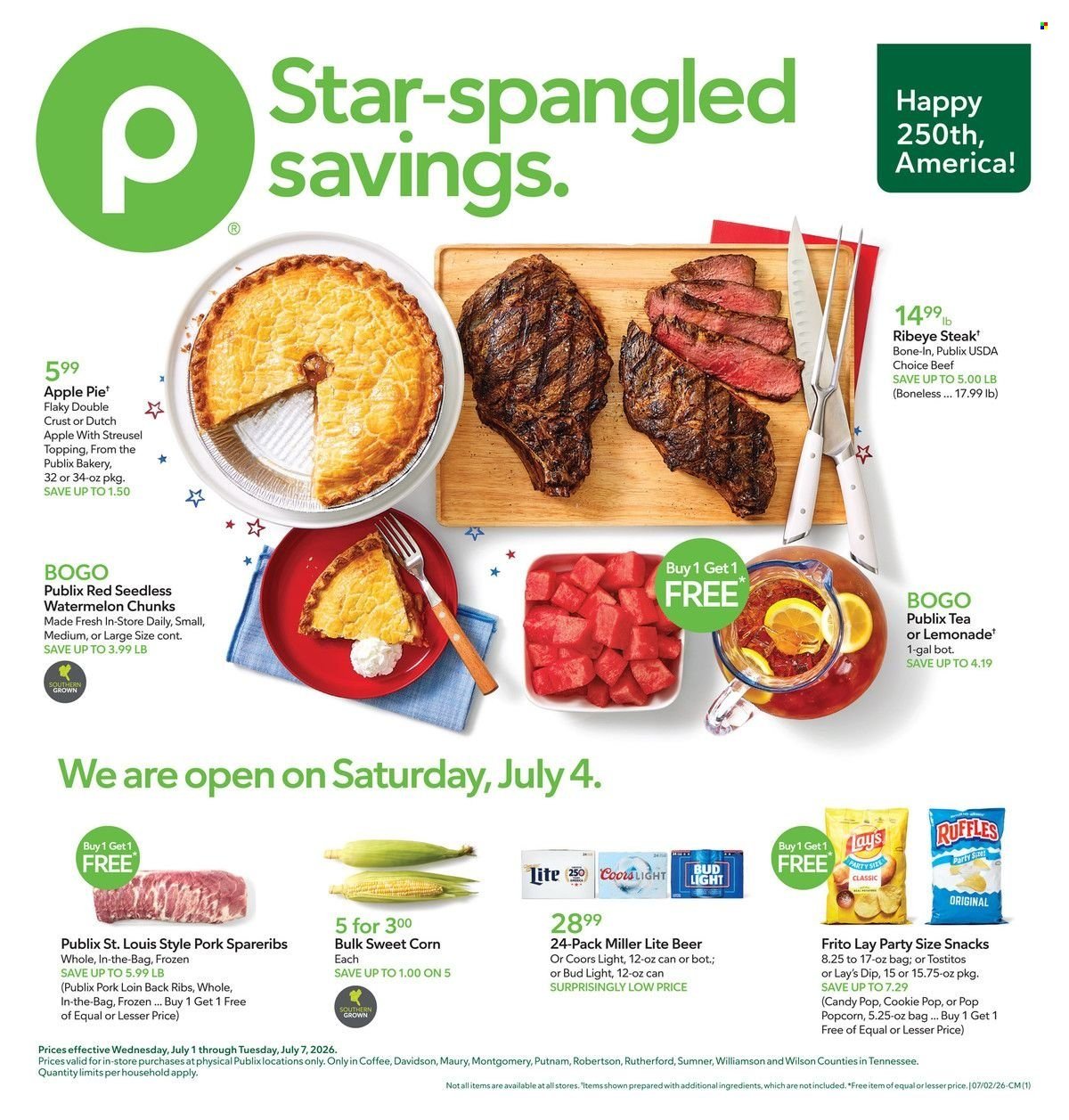 PUBLIX ad - Weekly Ad