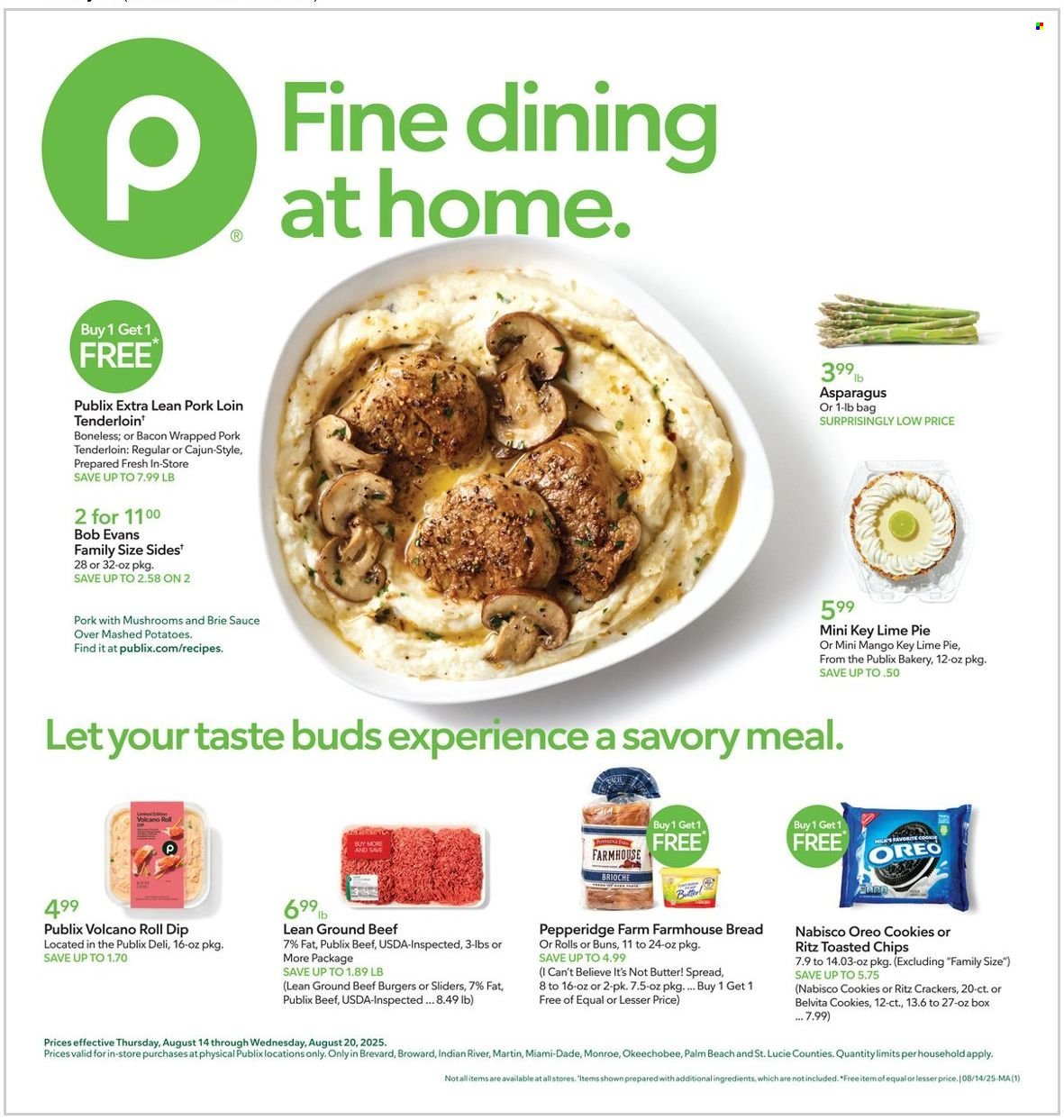 PUBLIX ad - Weekly Ad (2025-08-14 - 2025-08-20) | 1
