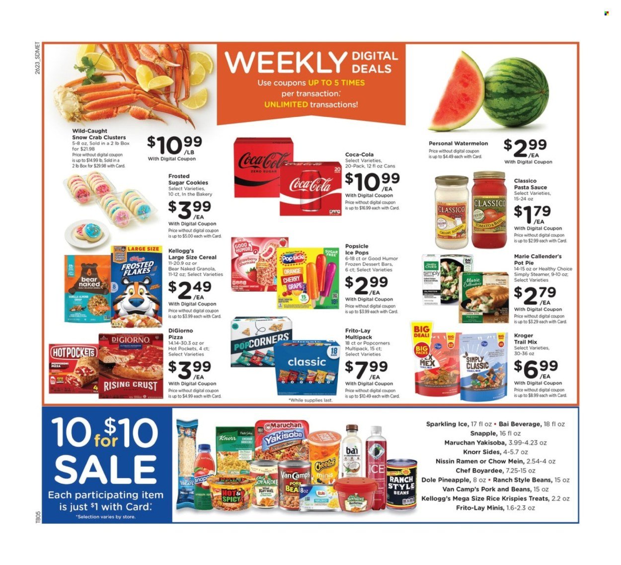 KROGER ad - Weekly Ad