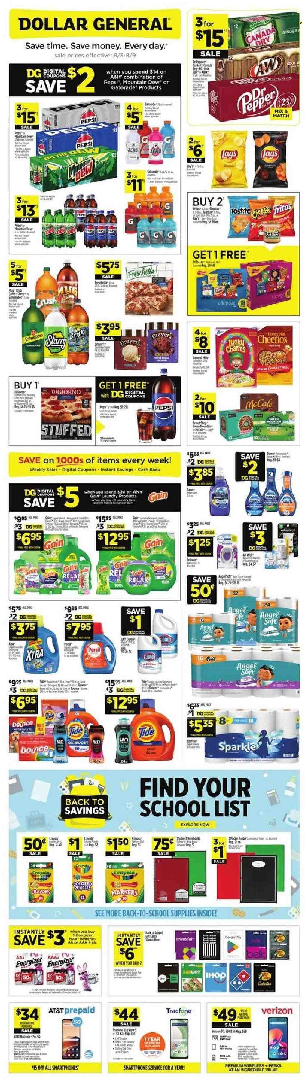 DOLLAR GENERAL ad - Weekly Ad (2025-08-03 - 2025-08-09) | 1