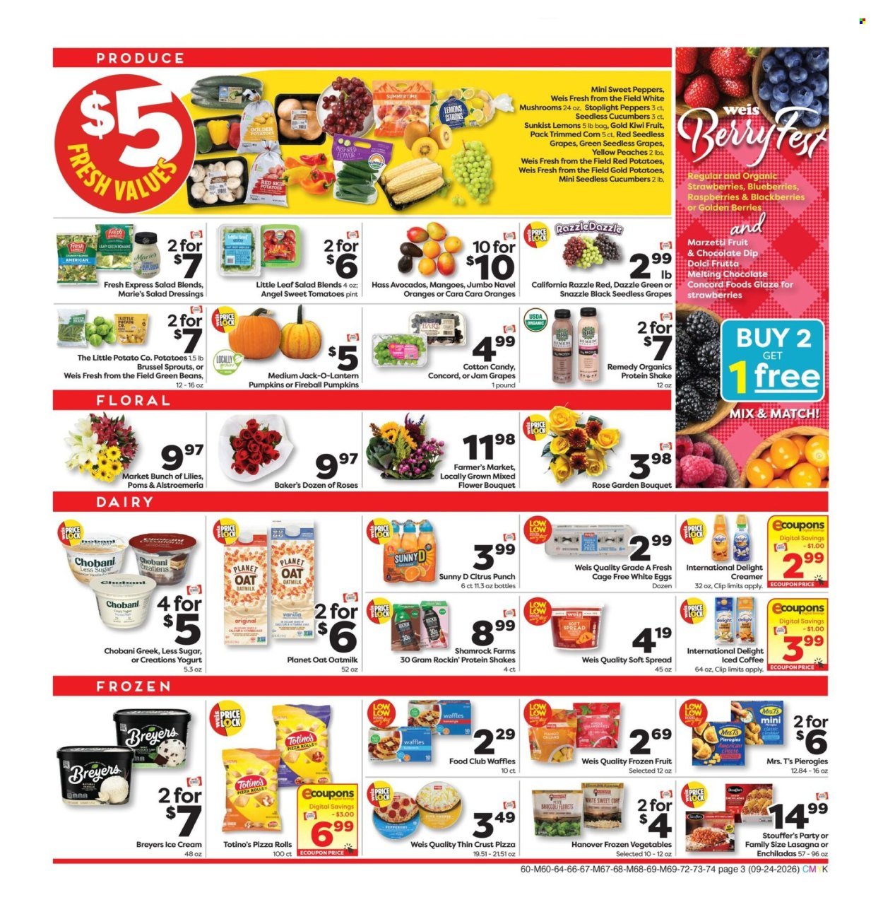 WEIS ad - Weekly Ad