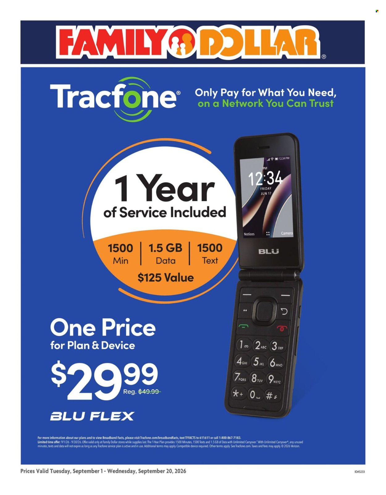 FAMILY DOLLAR ad - Phone Ad