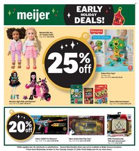 MEIJER ad - Early Holiday Deals