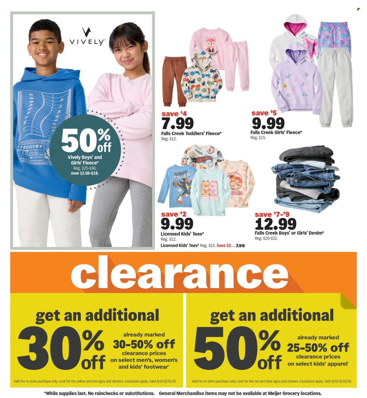 MEIJER ad - Good Life Quality. Real Low Prices