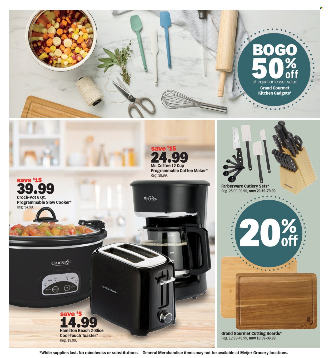 MEIJER ad - Good Life Quality. Real Low Prices