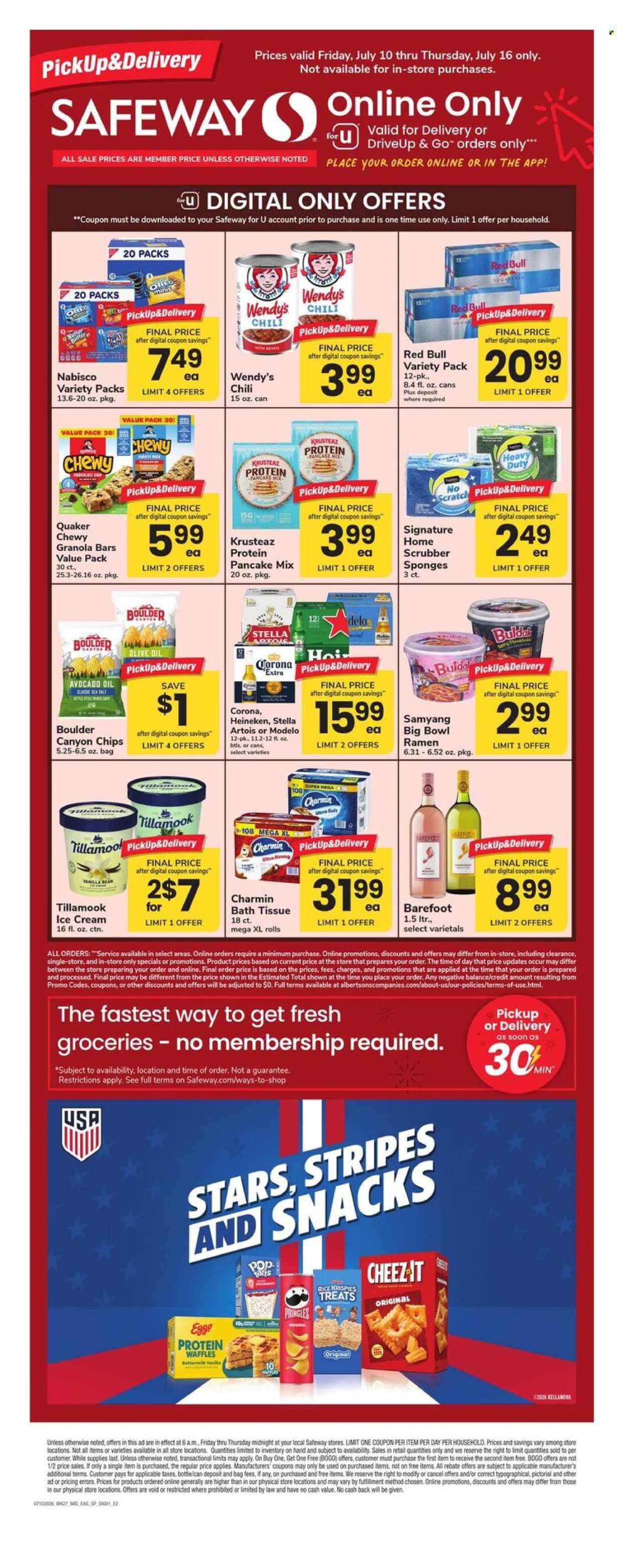SAFEWAY ad - Bonus Online Savings