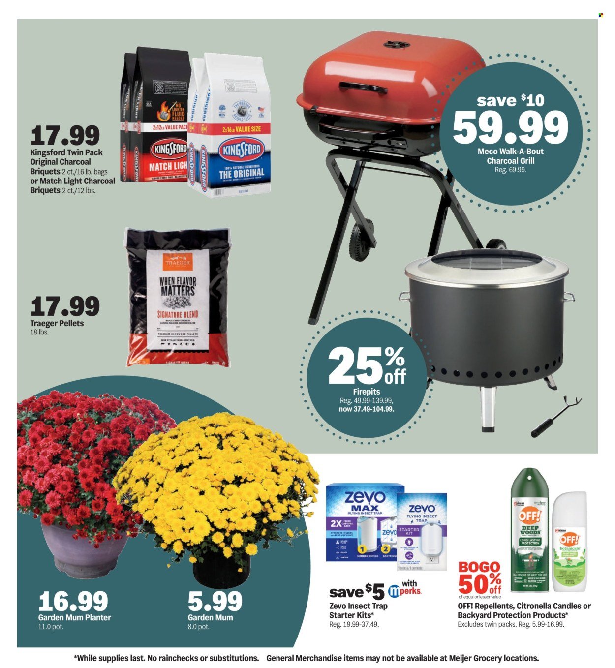 MEIJER ad - College Vibes. Real Low Prices