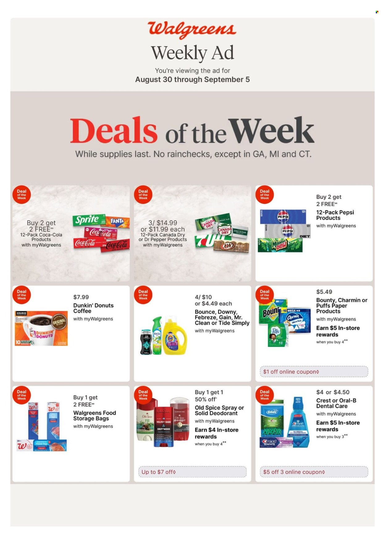 WALGREENS ad - Weekly Ad