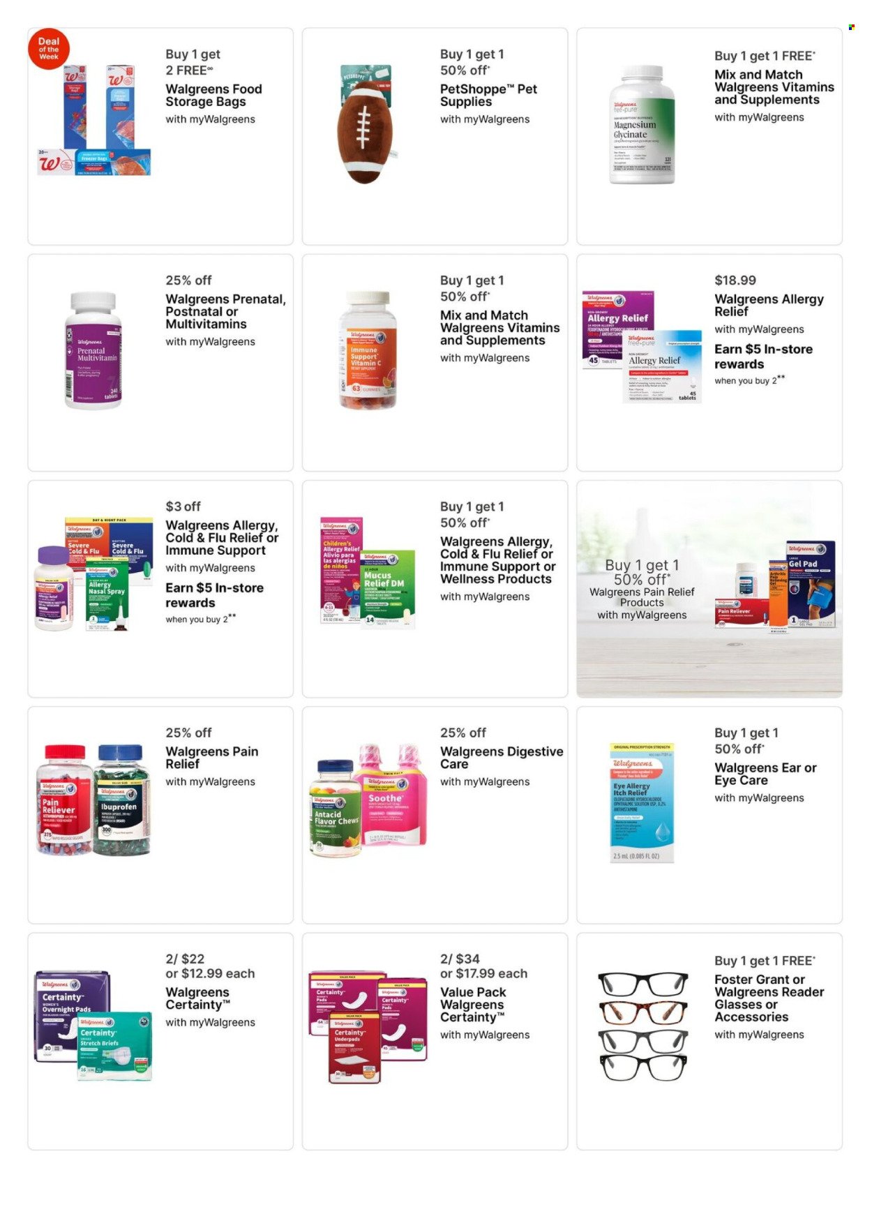WALGREENS ad - Weekly Ad