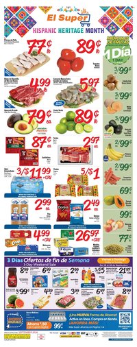 EL SUPER ad - Weekly Ad