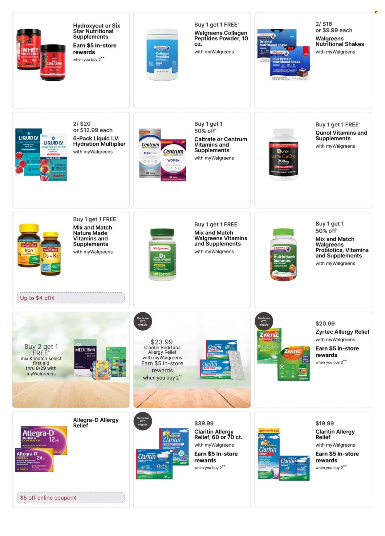 WALGREENS ad - Weekly Ad