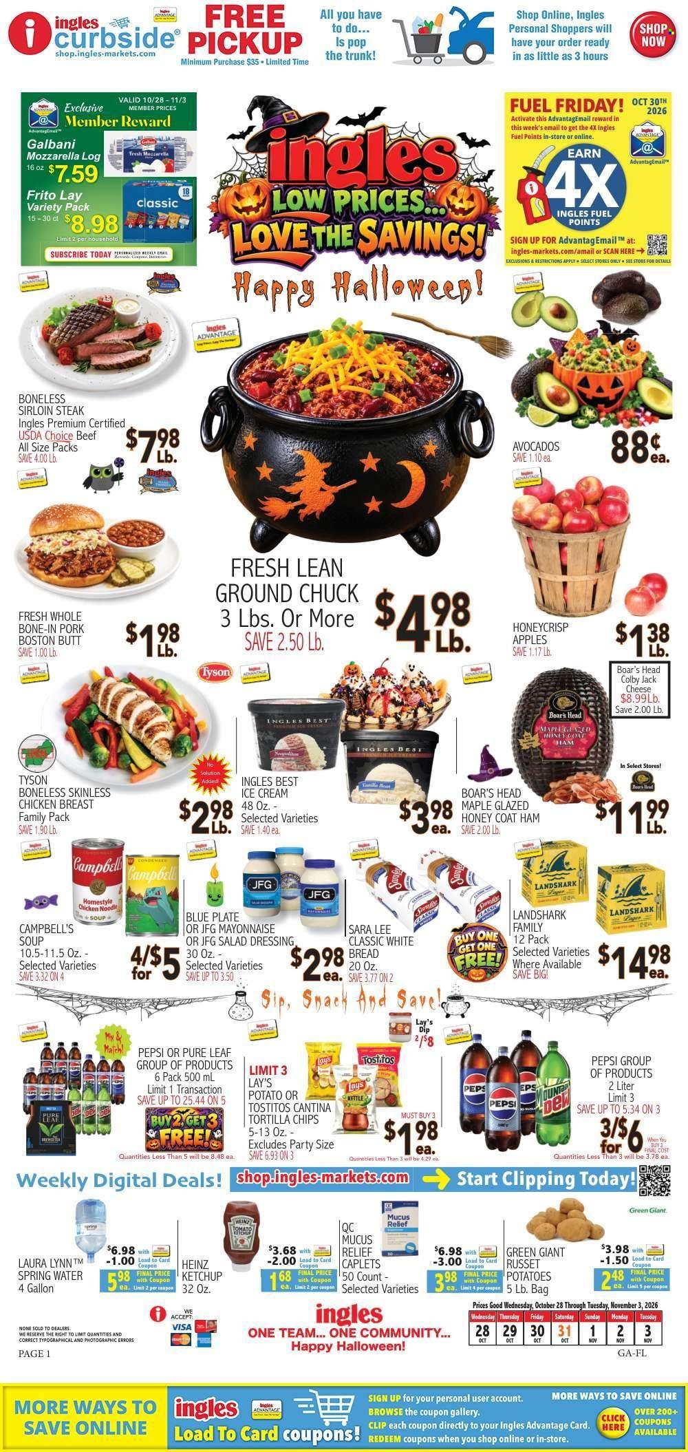 INGLES ad - Specials