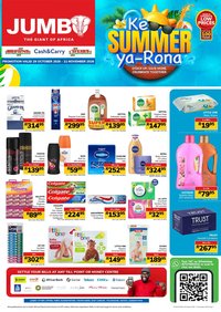JUMBO CASH & CARRY specials - From Thursday 29 Oct 2026