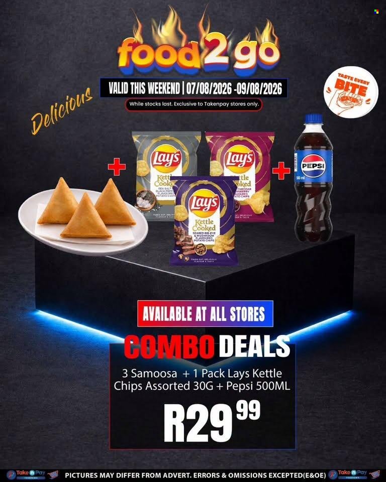 TAKE N PAY specials - From Friday 7 Aug 2026