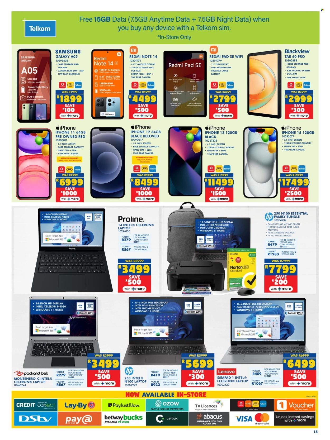 RUSSELLS specials - From Thursday 17 Jul 2025 (2025-07-17 - 2025-08-20) | 15