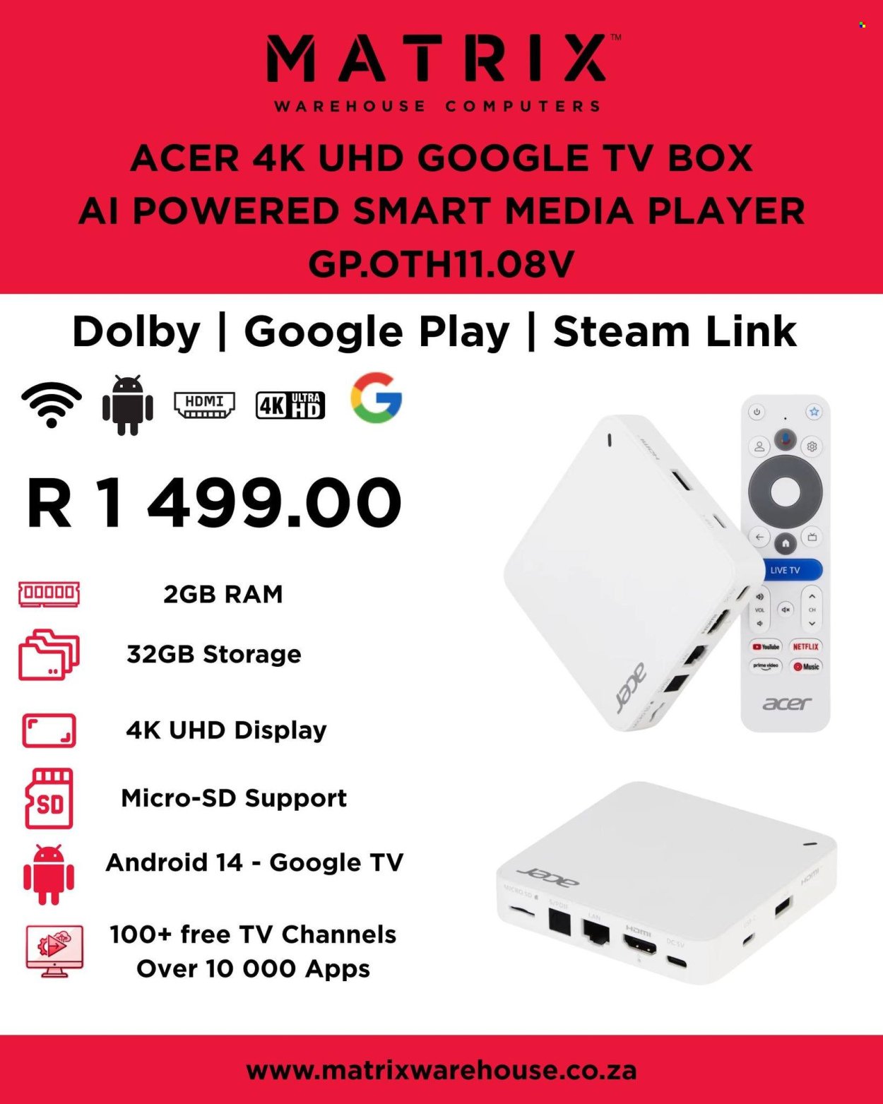 MATRIX WAREHOUSE specials - February 2026 (2026-02-01) | 2