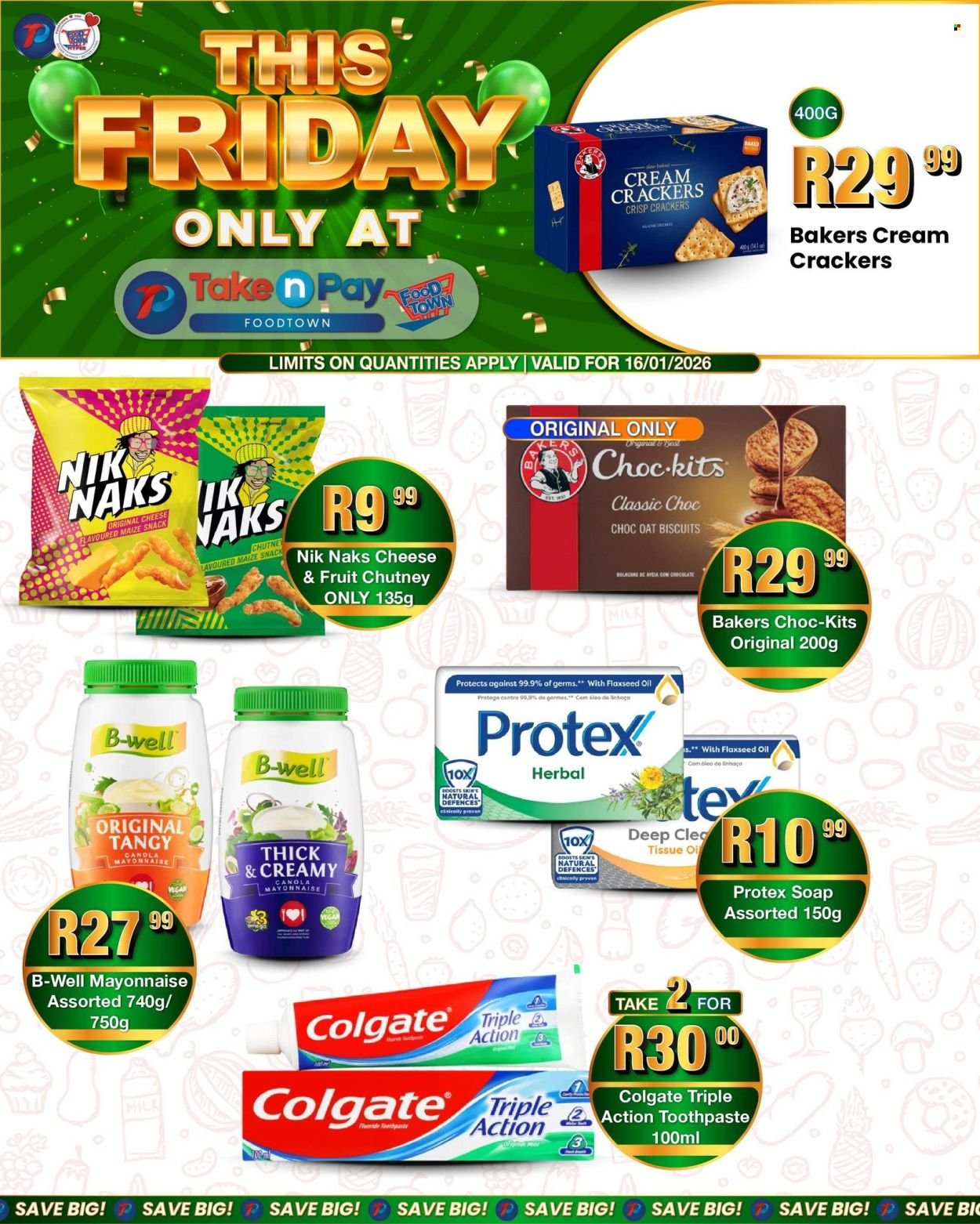TAKE N PAY specials - From Friday 16 Jan 2026 (2026-01-16 - 2026-01-16) | 2