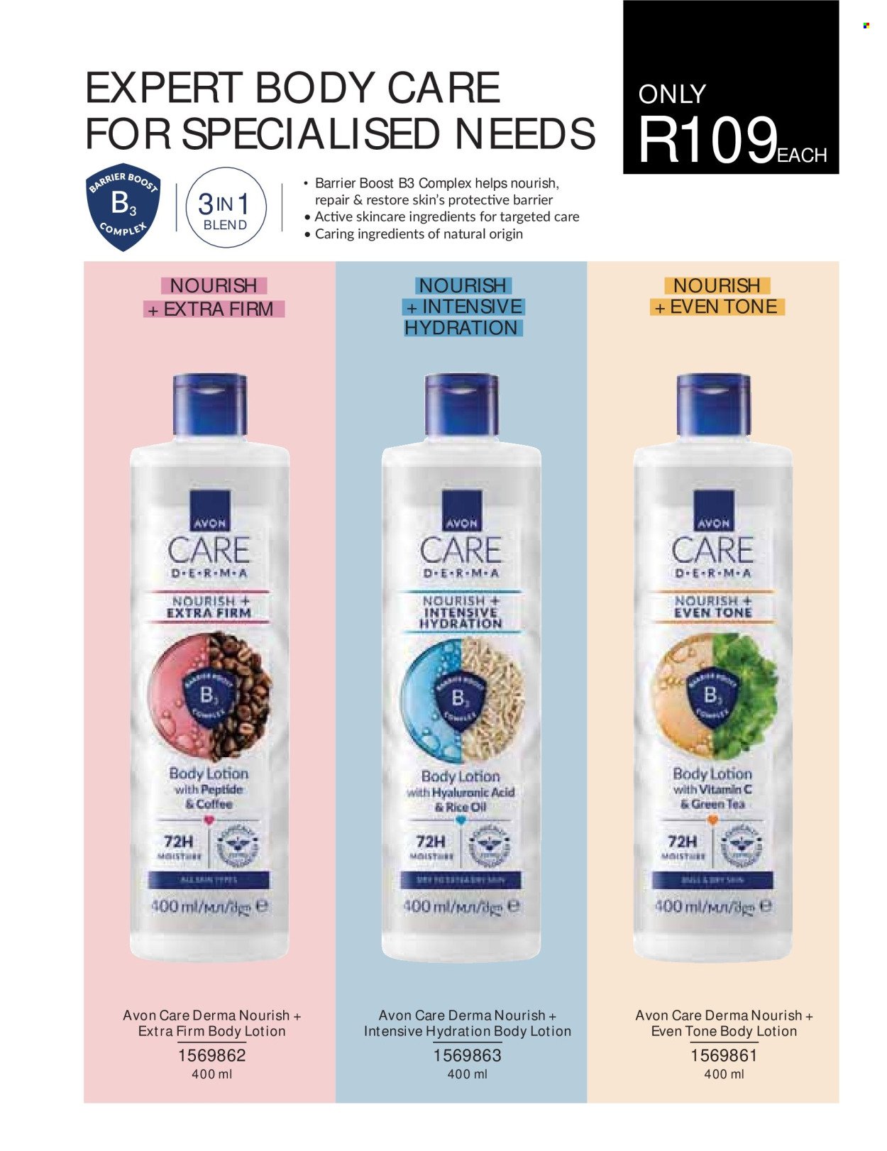 AVON specials - September