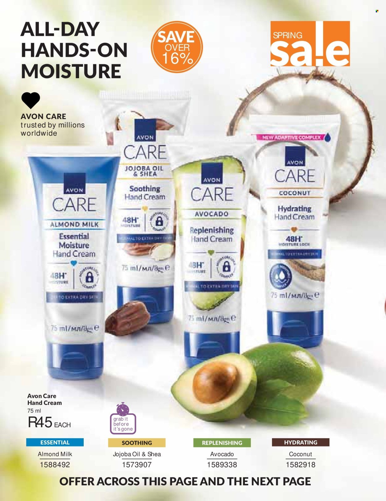 AVON specials - September