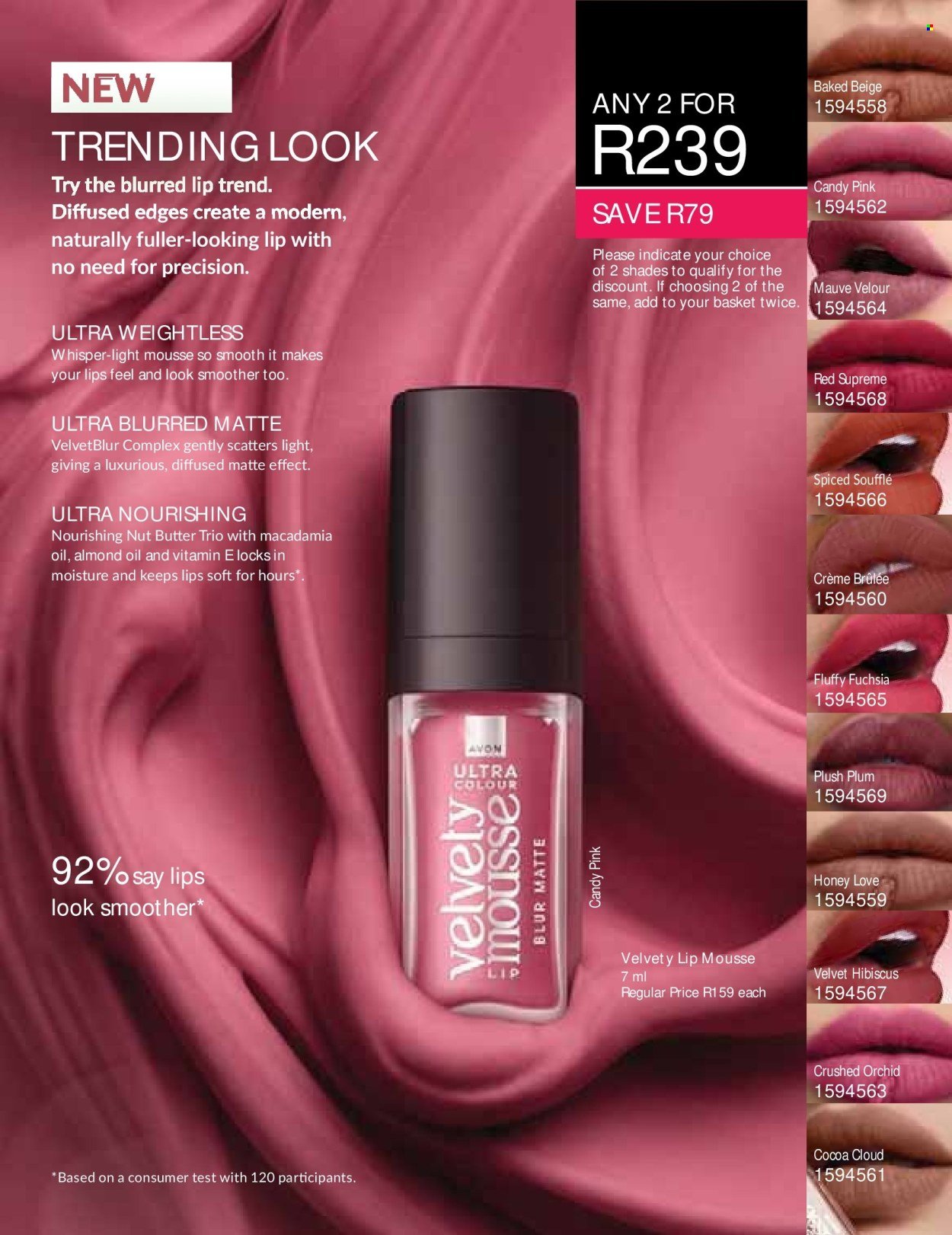AVON specials - September
