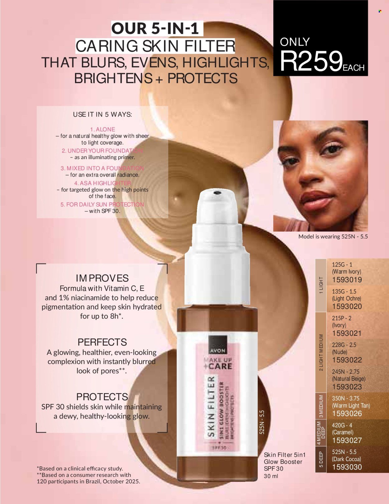 AVON specials - September