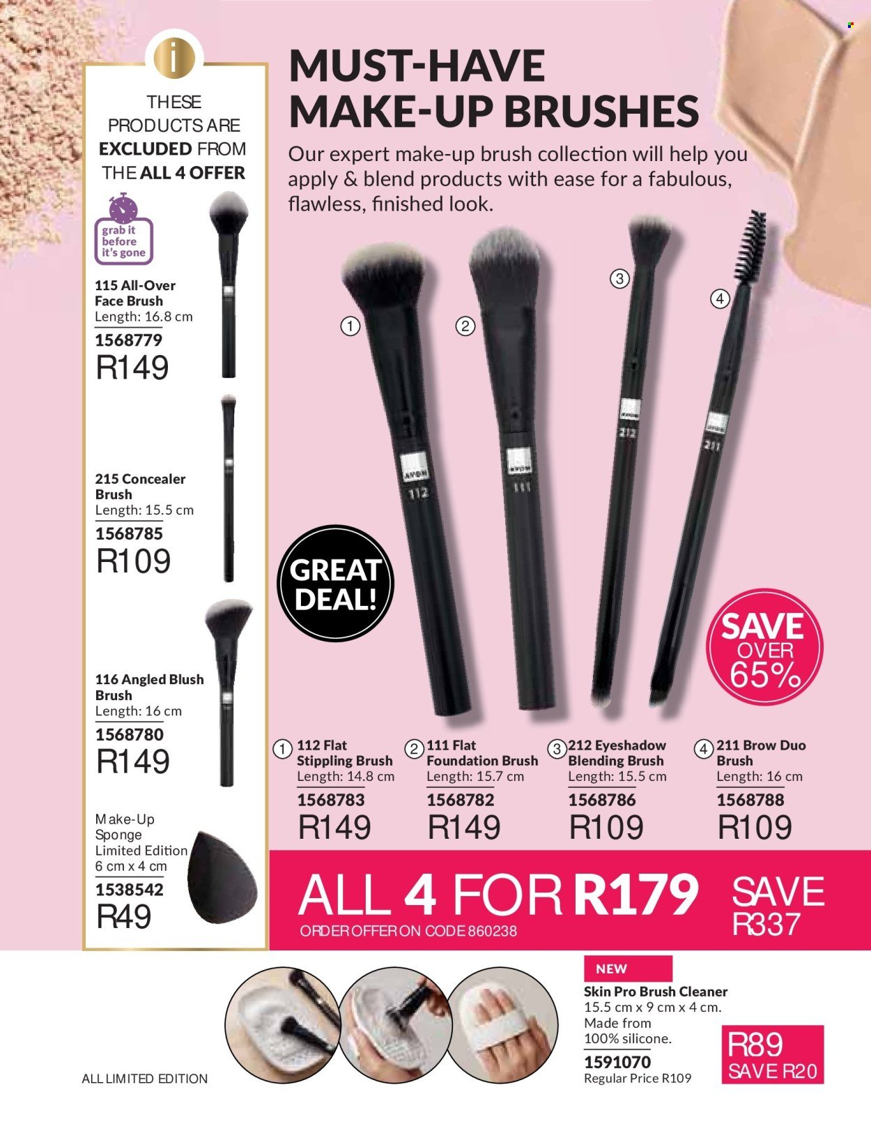 AVON specials - September