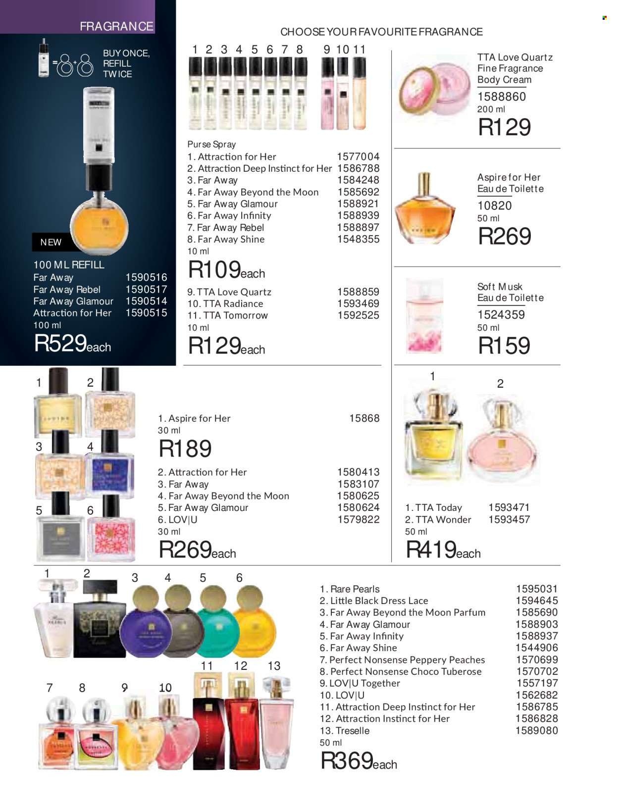 AVON specials - September