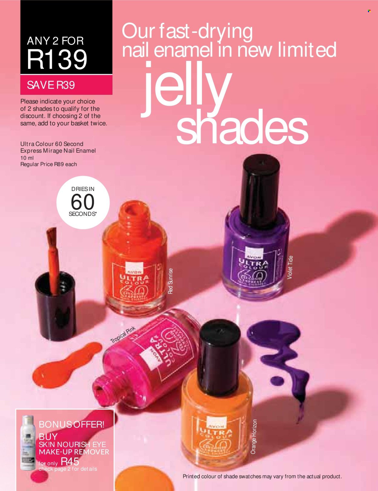 AVON specials - September