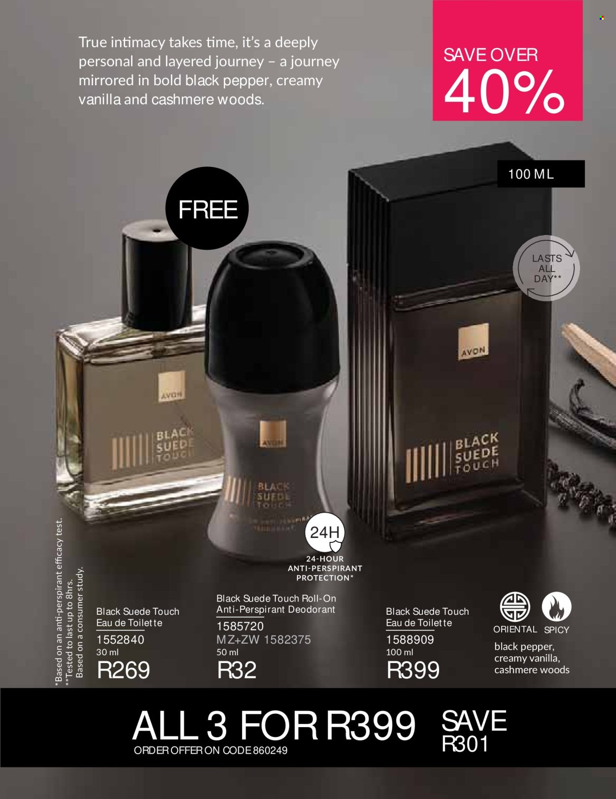 AVON specials - September