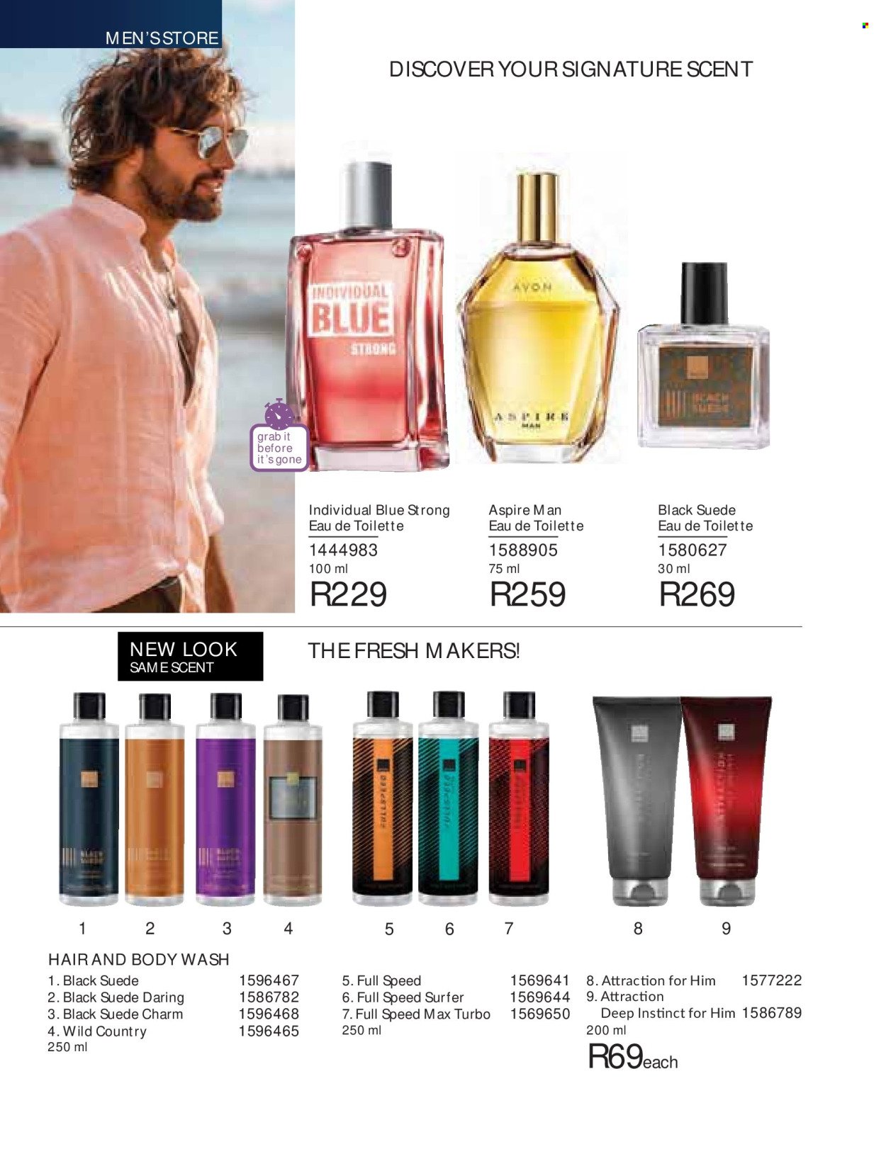 AVON specials - September