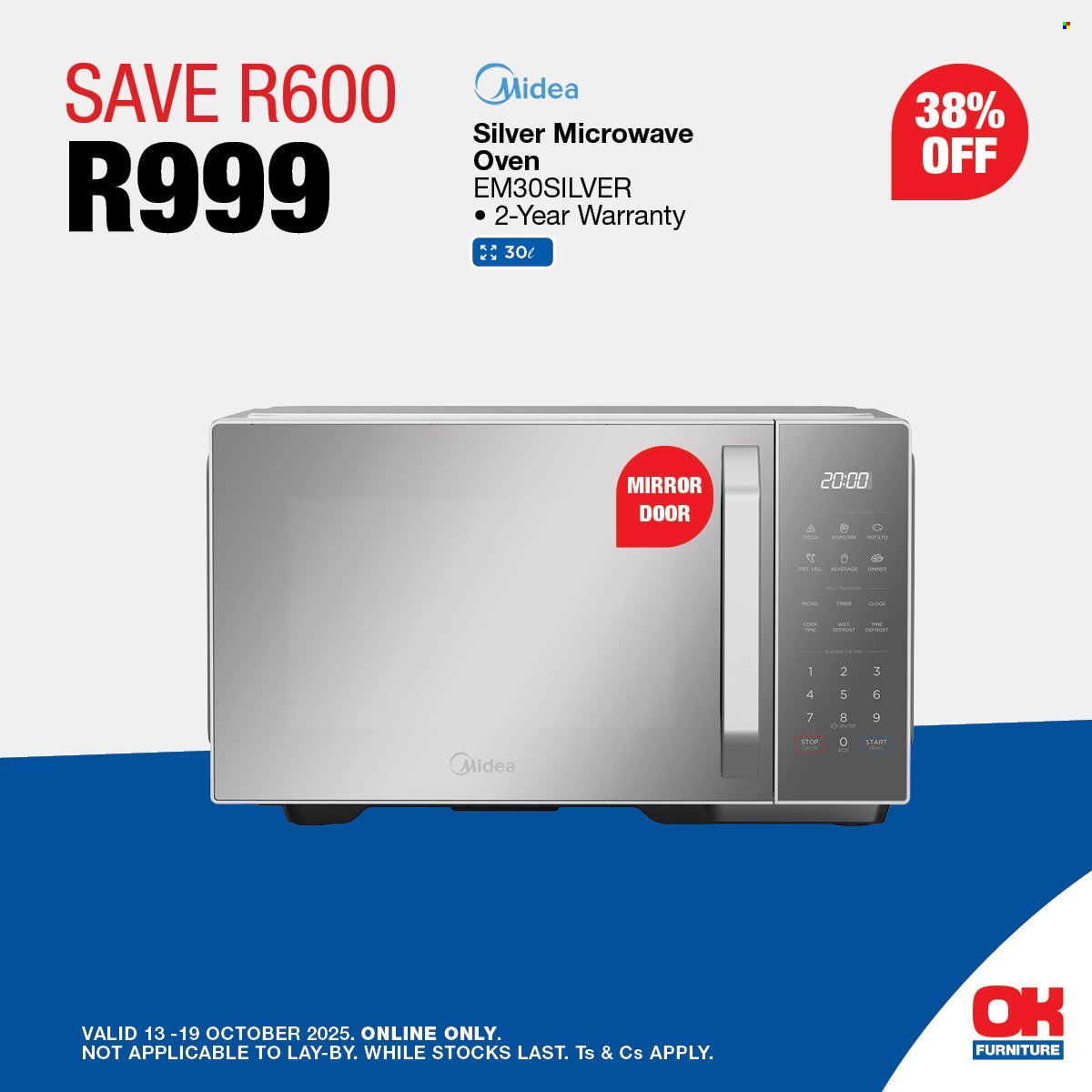 OK FURNITURE specials - From Monday 13 Oct 2025 (2025-10-13 - 2025-10-19) | 5