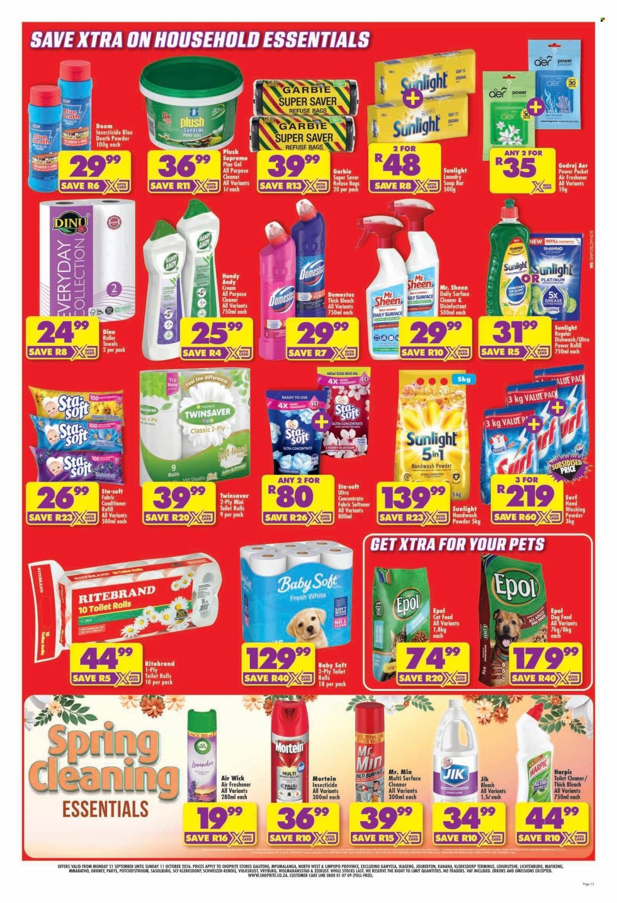 SHOPRITE specials - Xtra Savings Gauteng