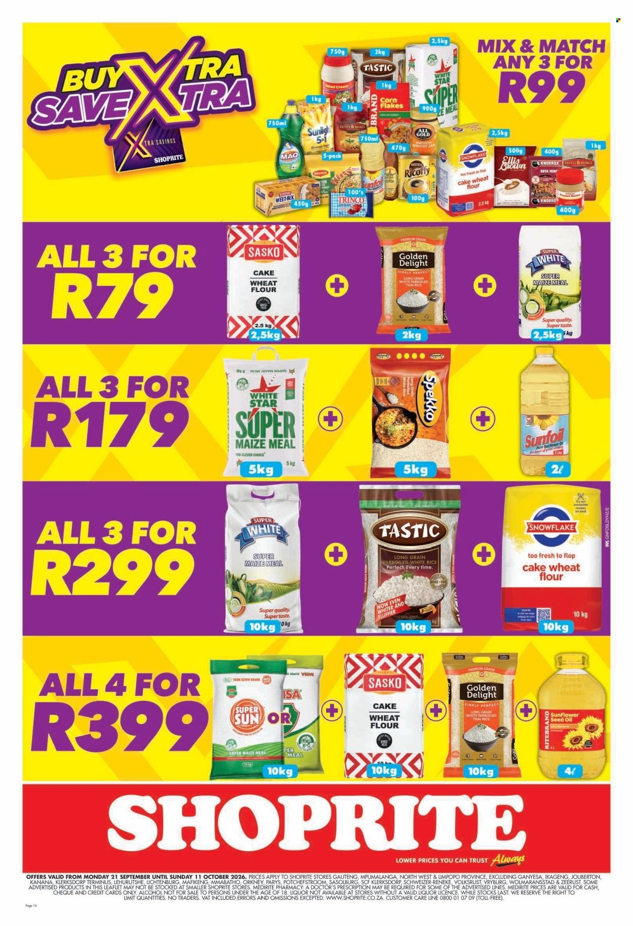 SHOPRITE specials - Xtra Savings Gauteng