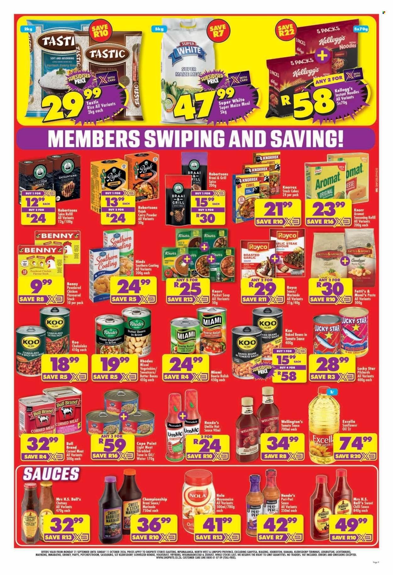 SHOPRITE specials - Xtra Savings Gauteng