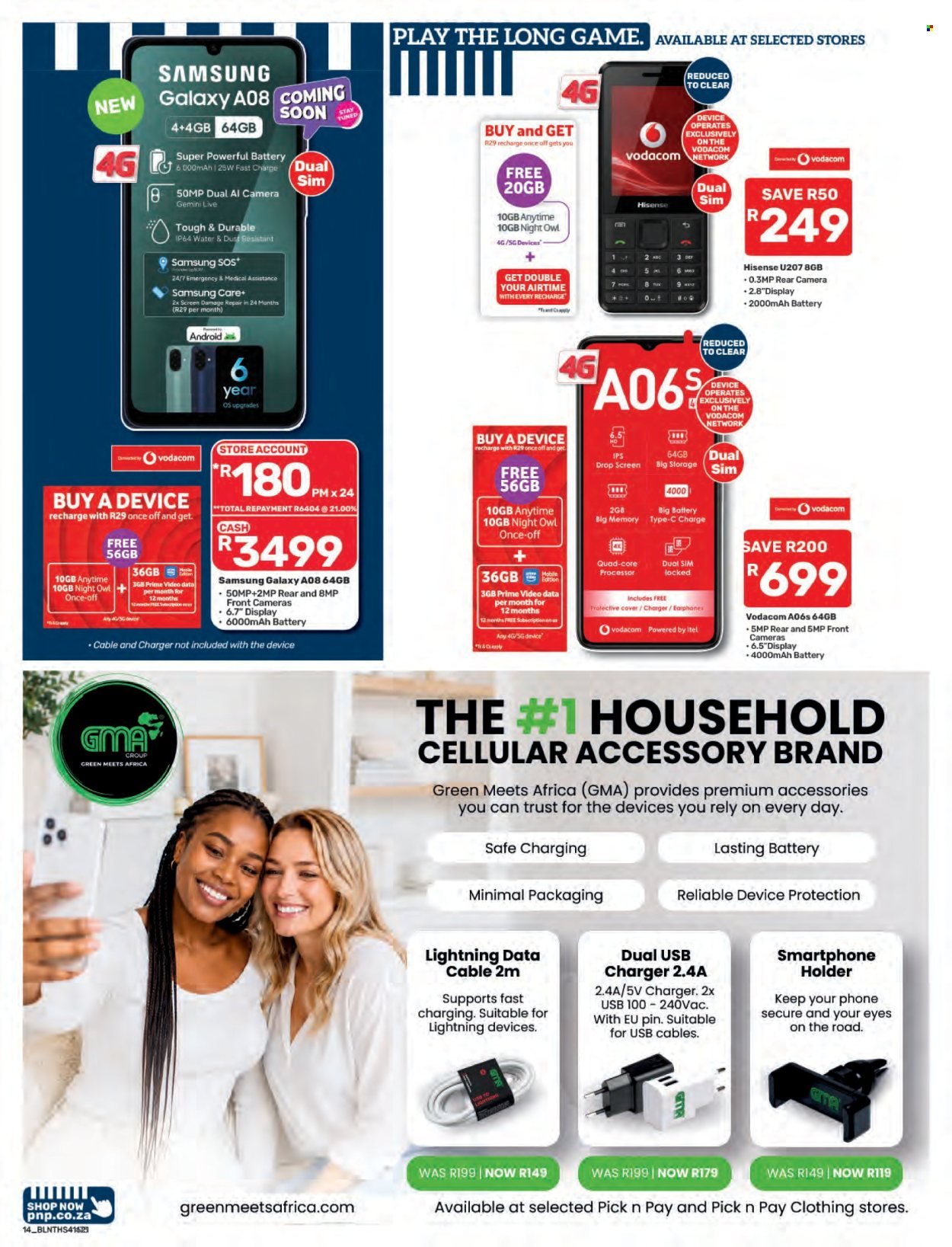 PICK N PAY specials - Cellular Specials