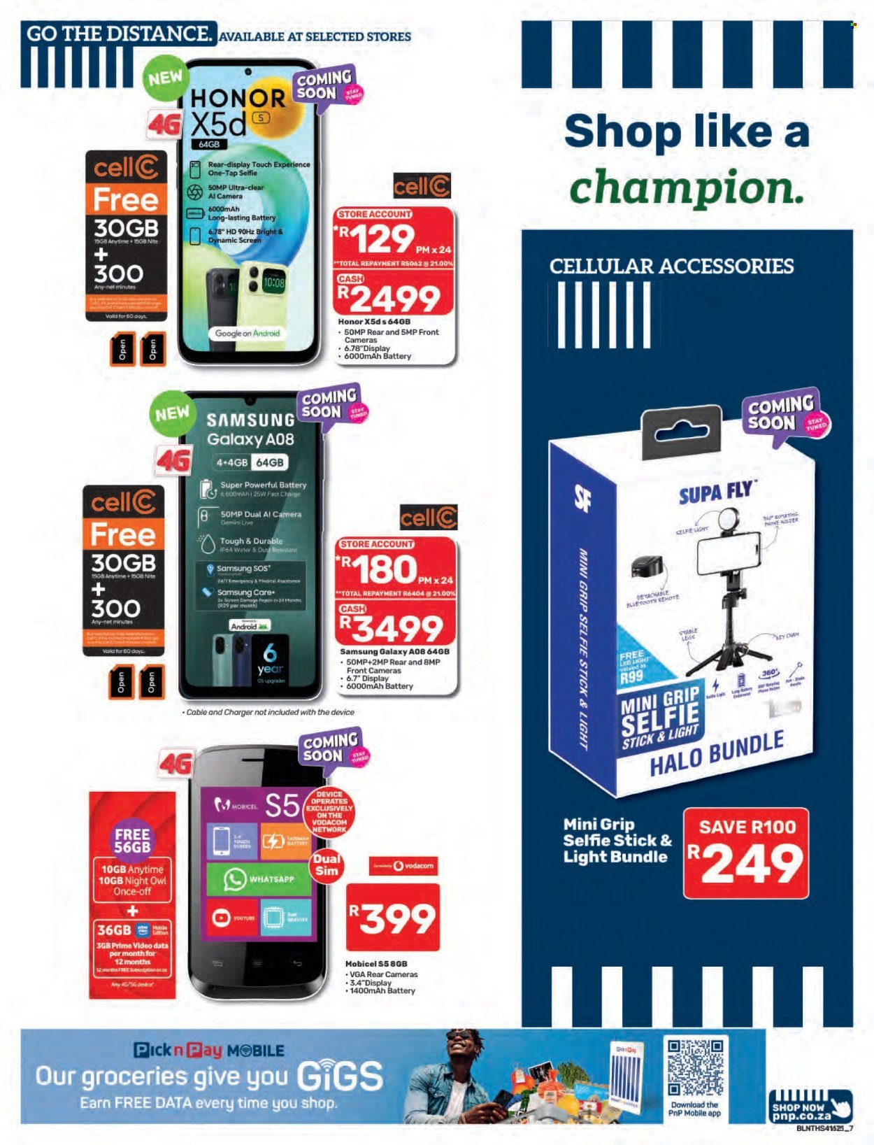 PICK N PAY specials - Cellular Specials