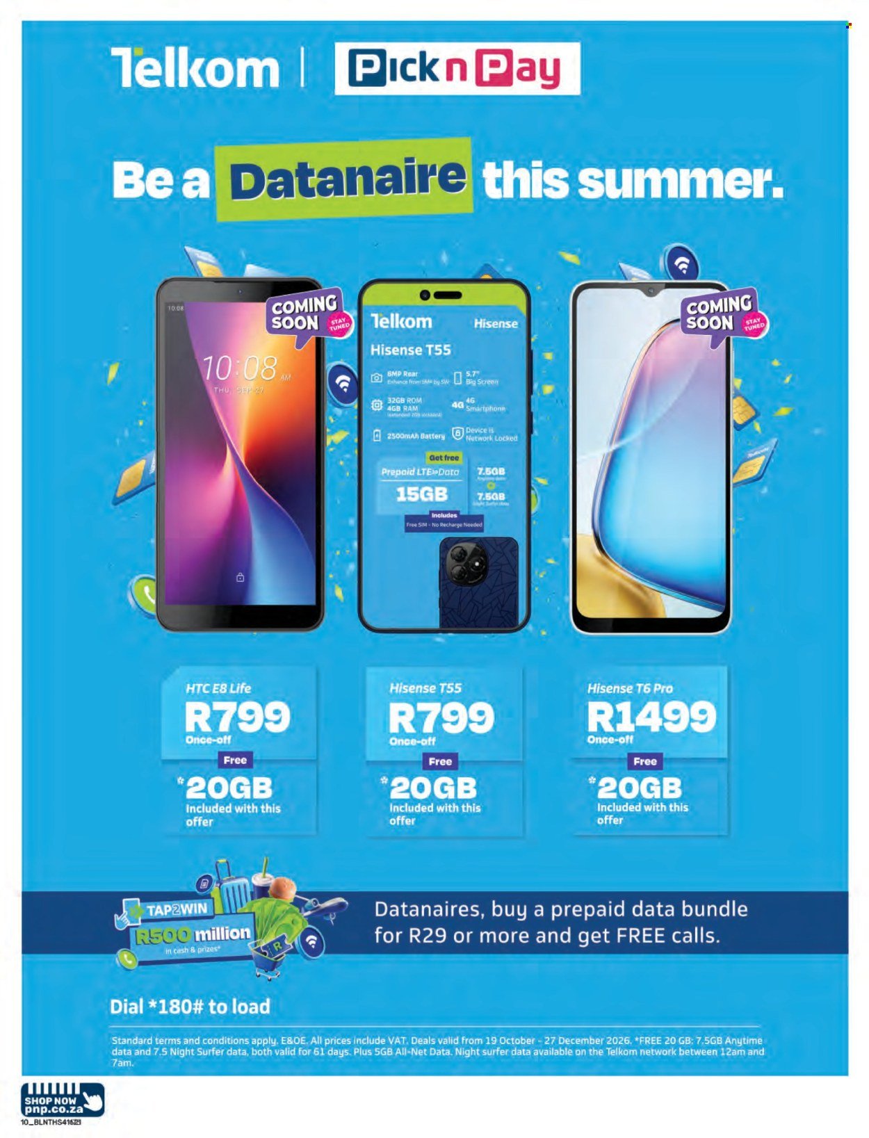 PICK N PAY specials - Cellular Specials