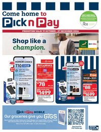 PICK N PAY specials - Cellular Specials