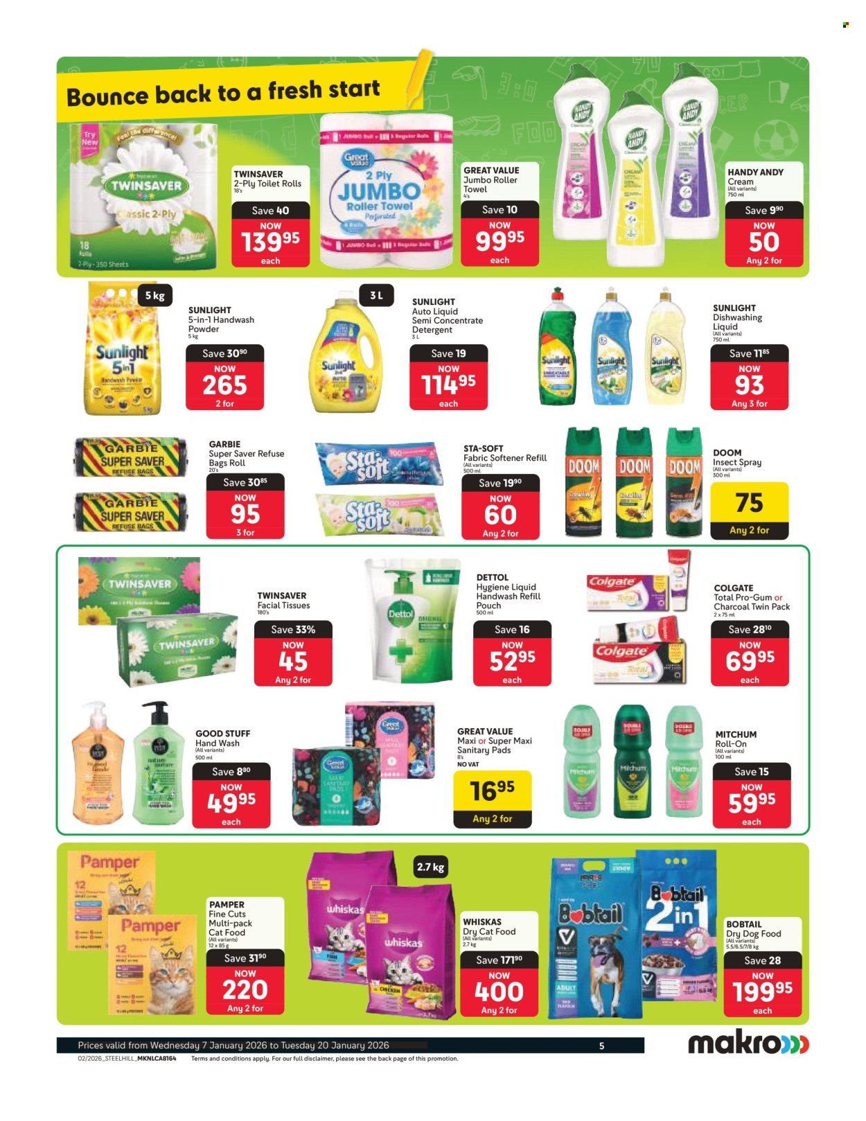 MAKRO specials - From Wednesday 7 Jan 2026 (2026-01-07 - 2026-01-20) | 5